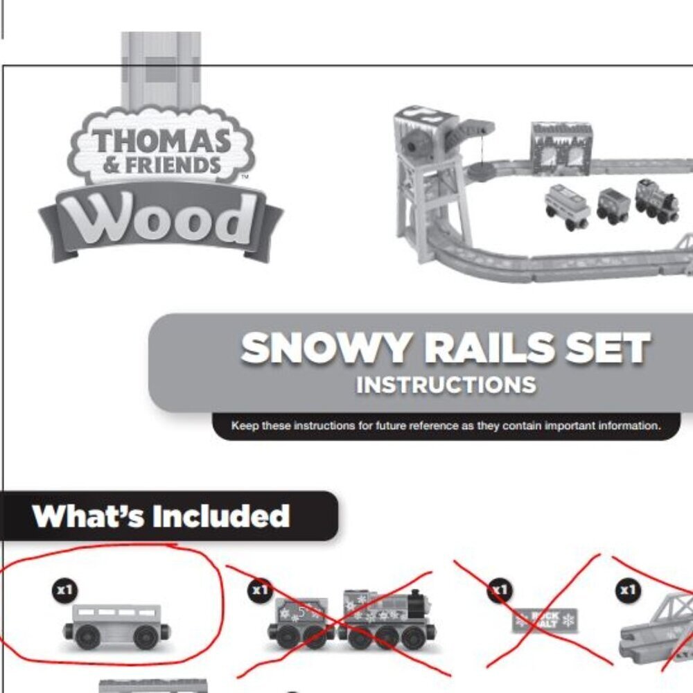 Thomas & Friends Snowy Rails Cargo Car - Picture 9 of 9